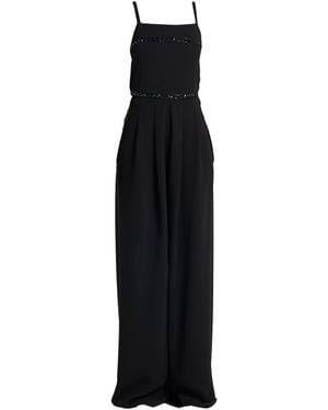 Max Mara Jumpsuit Triacetate, Polyester - Black