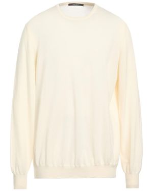 Tagliatore Ivory Jumper Virgin Wool - White