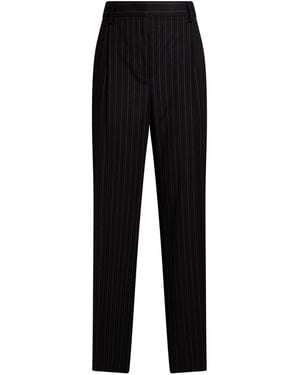 Lardini Trousers Polyester, Viscose, Elastane - Black
