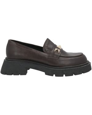 Tosca Blu Loafers Leather - Gray