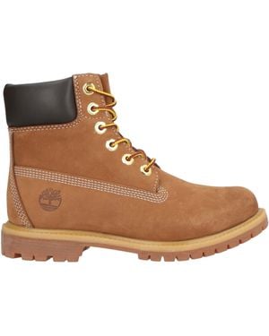 Timberland Camel Ankle Boots Leather - Brown