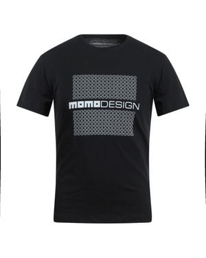 Momo Design T-Shirt Cotton - Black