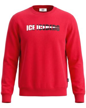 Ice Iceberg Sweatshirts - Red