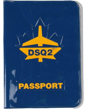 DSquared² Document Holder Plastic - Blue