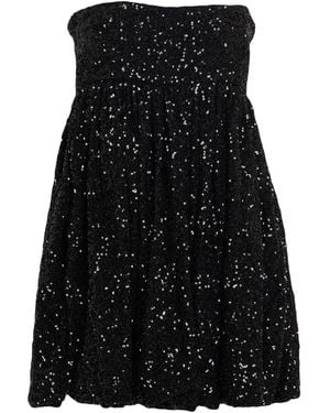 Amen Mini Dress Polyamide, Pvc - Black