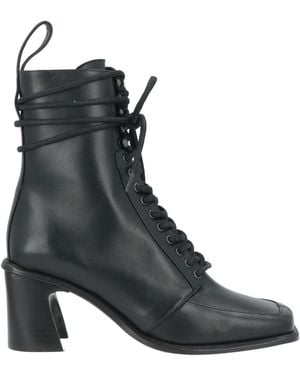 Marine Serre Botines De Caña Alta - Negro