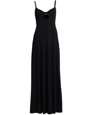 Erika Cavallini Semi Couture Maxi Dress - Black