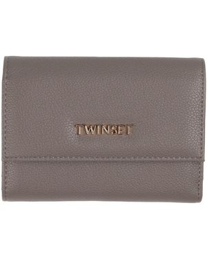 Twinset Brieftasche - Grau