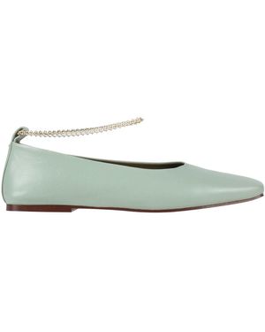 MARIA LUCA Ballet Flats Leather - Green