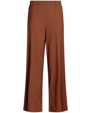 Attic And Barn Pants Cotton, Polyester, Tencel, Elastane - Brown