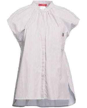 MAX&Co. Taupe Shirt Cotton - Purple