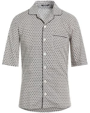 Dolce & Gabbana Shirt Cotton, Silk - Gray