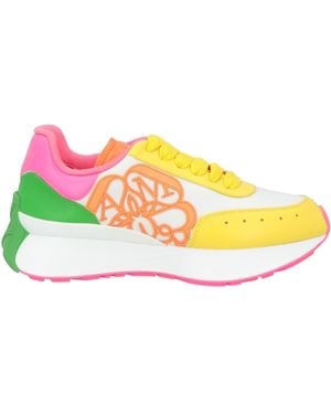McQueen Sneakers - Yellow