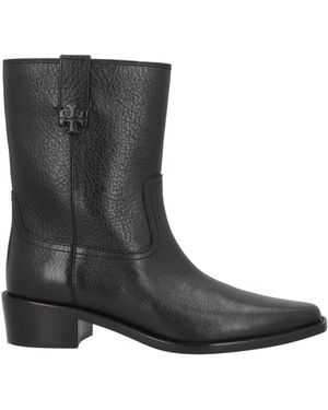 Tory Burch Ankle Boots Cowhide - Black