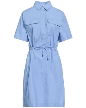 Drumohr Mini Dress - Blue