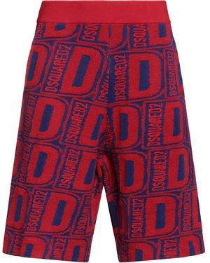 DSquared² Shorts & Bermuda Shorts - Red