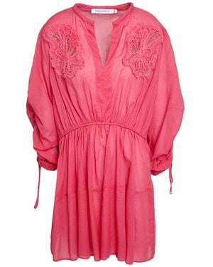 SIMONA CORSELLINI Mini Dress Cotton - Pink