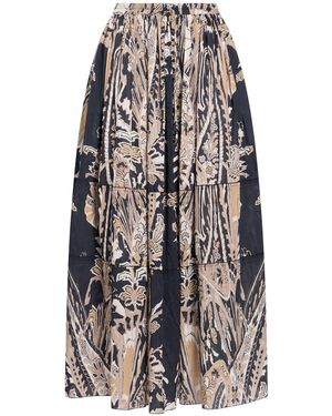 MARYBLOOM Maxi Skirt Cotton - White