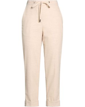 Peserico Pants Wool, Polyester, Viscose, Polyamide, Elastane - Natural