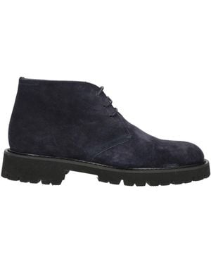 Rossano Bisconti Ankle Boots Leather - Blue