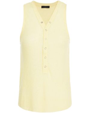 The Range Tank Top - Yellow