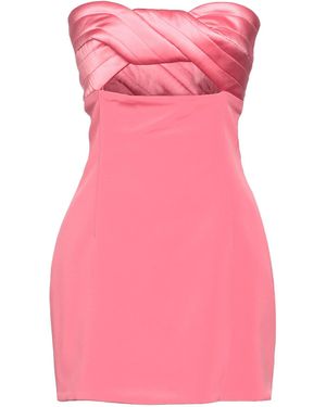 Enrico Stella Mini Dress Triacetate - Pink