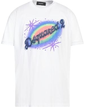 DSquared² T-Shirt Cotton - White