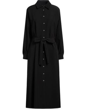 Rita Row Midi Dress - Black