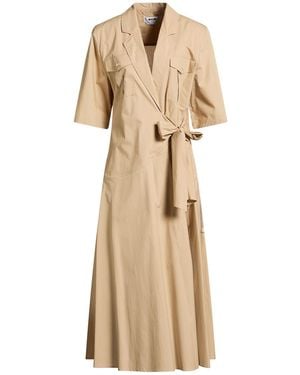 MSGM Maxi Dresses - Natural