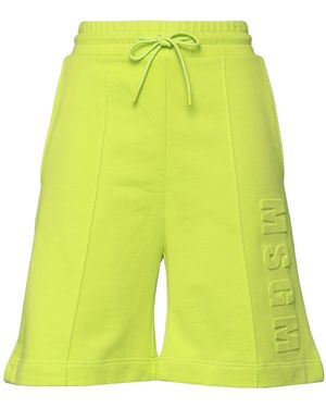 MSGM Shorts E Bermuda - Giallo