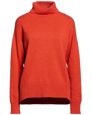 Eleventy Rollkragenpullover - Rot