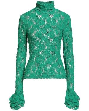 MSGM Top Cotton, Polyamide, Elastane - Green