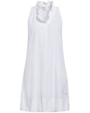 European Culture Mini Dress - White