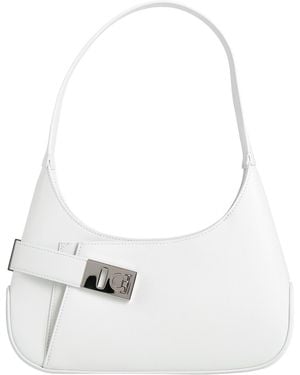 Ferragamo Archive Sh S -- Handbag Calfskin - White