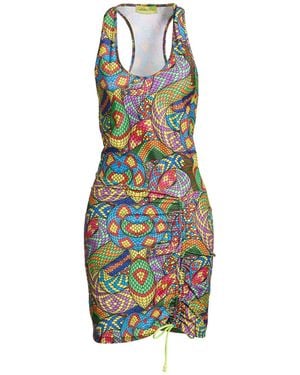 4giveness Mini Dress Polyester, Elastane - Blue