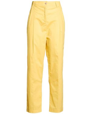 Vicario Cinque Trousers Cotton - Yellow