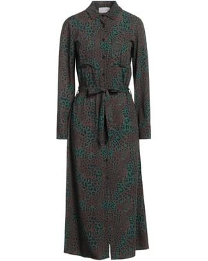 Gaelle Paris Maxi Dress Polyester, Elastane - Black