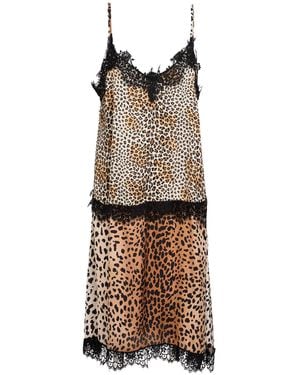 Liu Jo Midi Dress - Brown