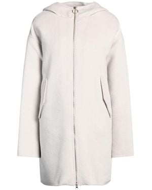 Hox Coat Wool, Polyester - White