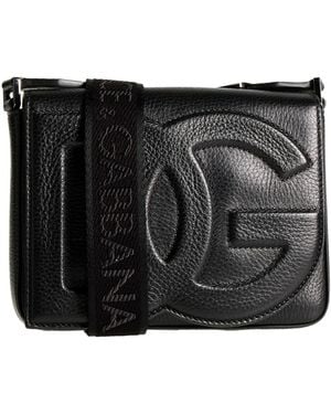 Dolce & Gabbana Cross-Body Bag Leather - Black