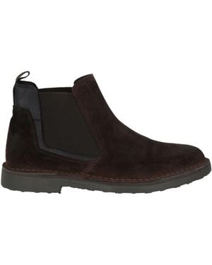 CafeNoir Ankle Boots Leather - Black