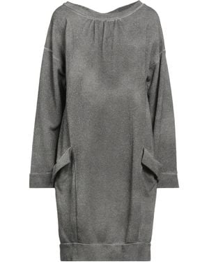 Manila Grace Vestito Corto - Grigio