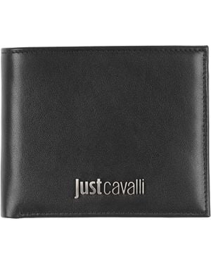 Just Cavalli Wallet Leather - Black