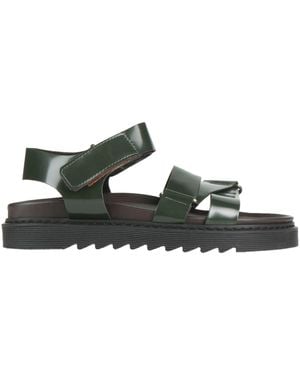 Baldinini Dark Sandals Leather - Green