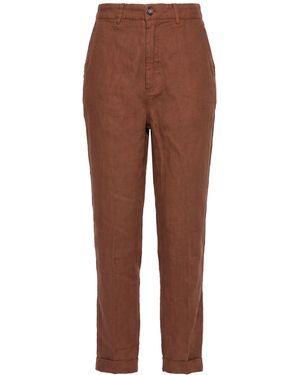 Mason's Trousers Lyocell, Linen, Viscose - Brown