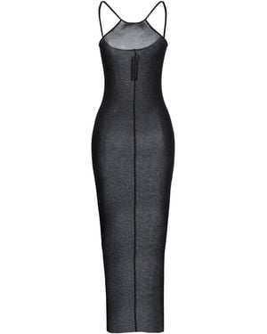 Rick Owens Midi Dress Viscose, Silk - Black