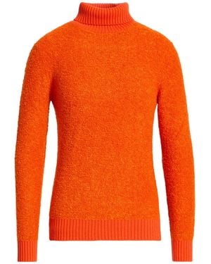 M.Q.J. Rollkragenpullover - Orange