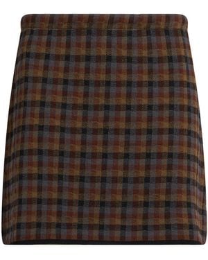 Siyu Mini Skirt - Brown