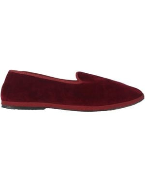 HABILLÈ Loafers Textile Fibres - Red