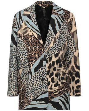 Manila Grace Blazer Polyester, Elastane - Black